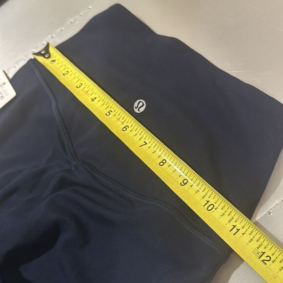 Lululemon Align High-Rise‎ Mini-Flared Pant 32" size 2 NWT True Navy blue - Picture 5 of 5